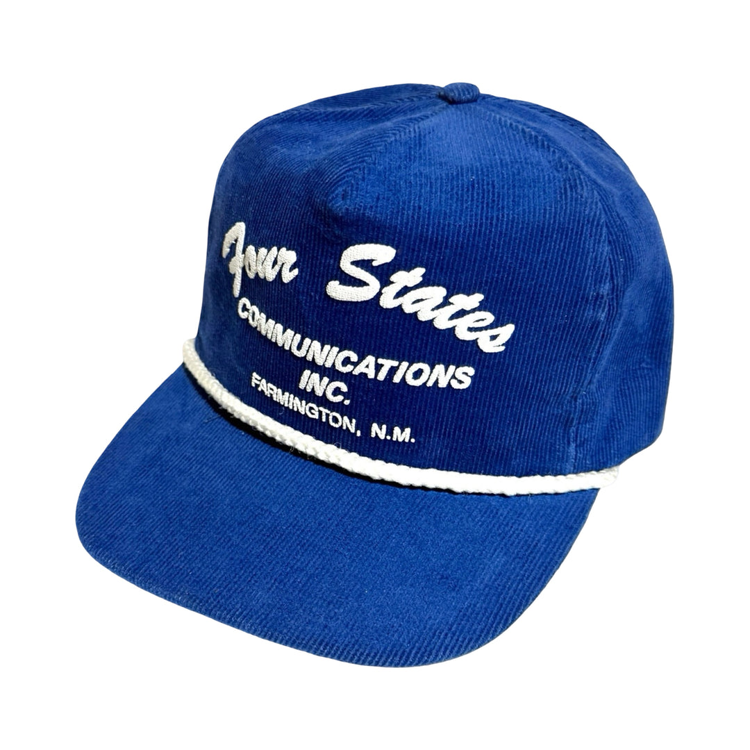 1990’S FOUR STATES CORDUROY ROPE TRUCKER HAT