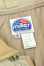 Load image into Gallery viewer, 1980’S DEADSTOCK MILLER WESTERNWEAR MADE IN USA WESTERN CORDUROY COLLAR QUILTED PARKA X-LARGE
