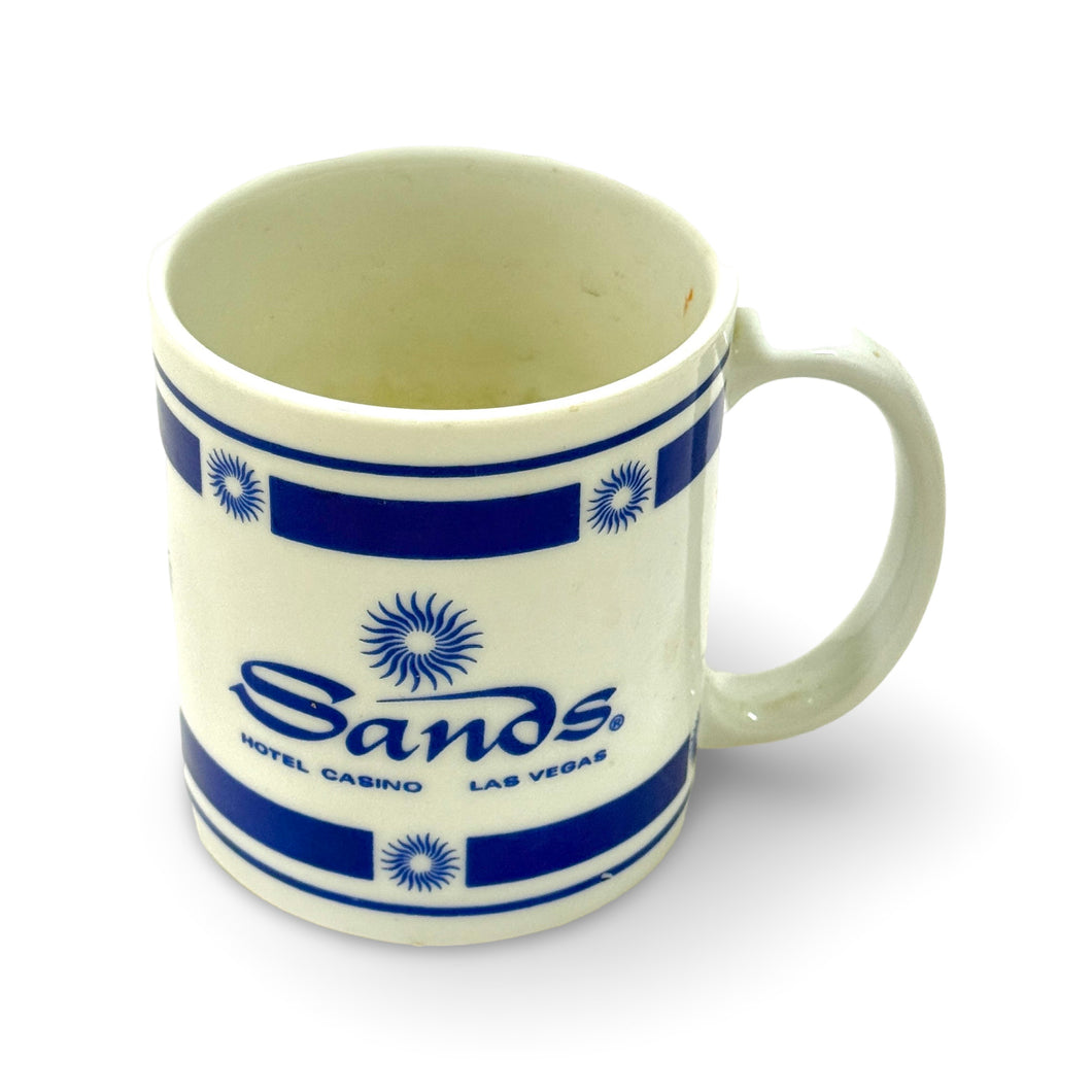 1980’S SANDS CASINO LAS VEGAS CERAMIC MUG