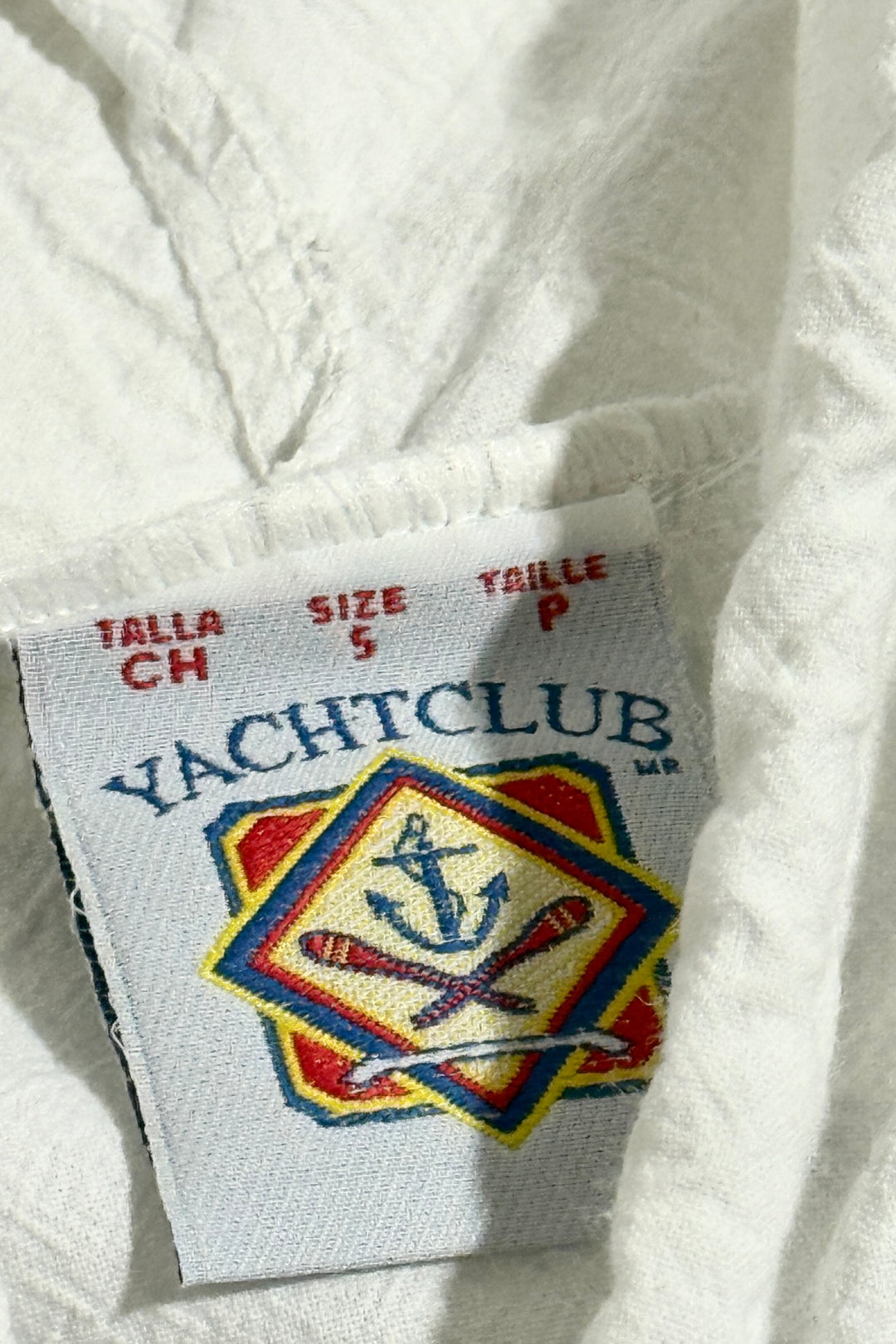 1990’S YACHT CLUB CATALINA ISLAND HOODED ZIP JACKET MEDIUM