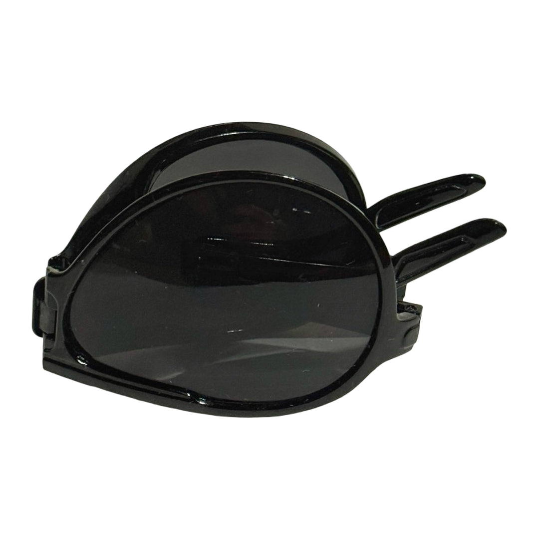 1970’S BLACK FOLDABLE POCKET AVIATOR SPORT SUNGLASSES
