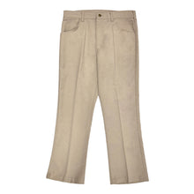 Cargar imagen en el visor de la galería, 1970’S LEE MADE IN USA KHAKI BOOTCUT WESTERN PANTS 32 X 28
