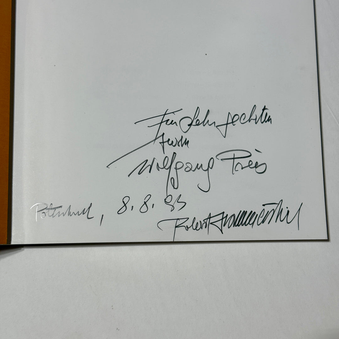 SIGNED ROBERT HAMMERSTIEL MALEREI BOOK