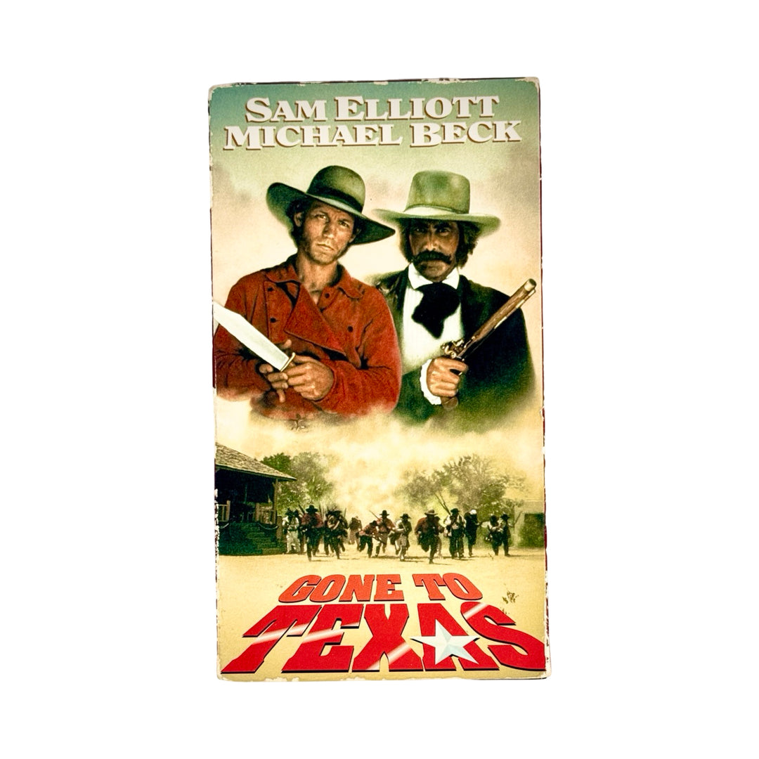 GONE TO TEXAS VHS VIDEO TAPE