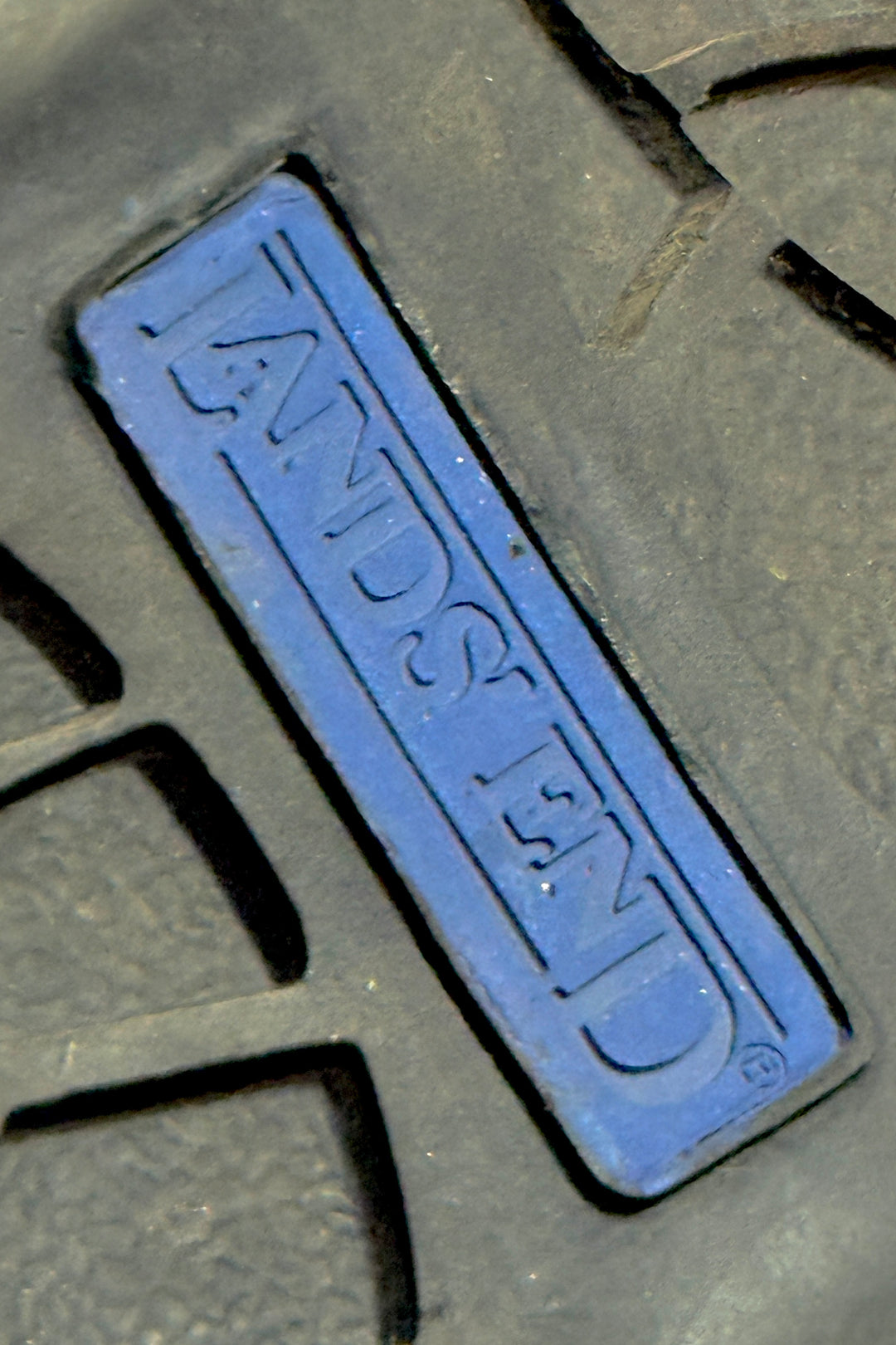 1990’S LANDS’ END SUEDE LEATHER HIKING MULE SHOE 9