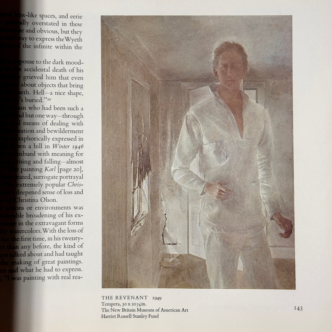 THE ART OF ANDREW WYETH FIRST EDITION BOOK