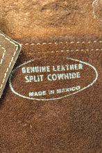 Load image into Gallery viewer, 1960’S SPLIT COWHIDE SUEDE CROPPED TRUCKER JACKET MEDIUM
