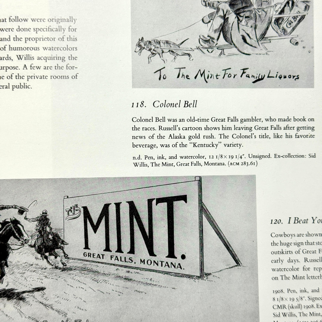 CHARLES M. RUSSELL ART BOOK