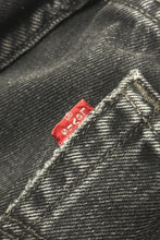Load image into Gallery viewer, 1990’S LEVI’S 501 RED TAB FADED BLACK DENIM JEANS 34 X 28
