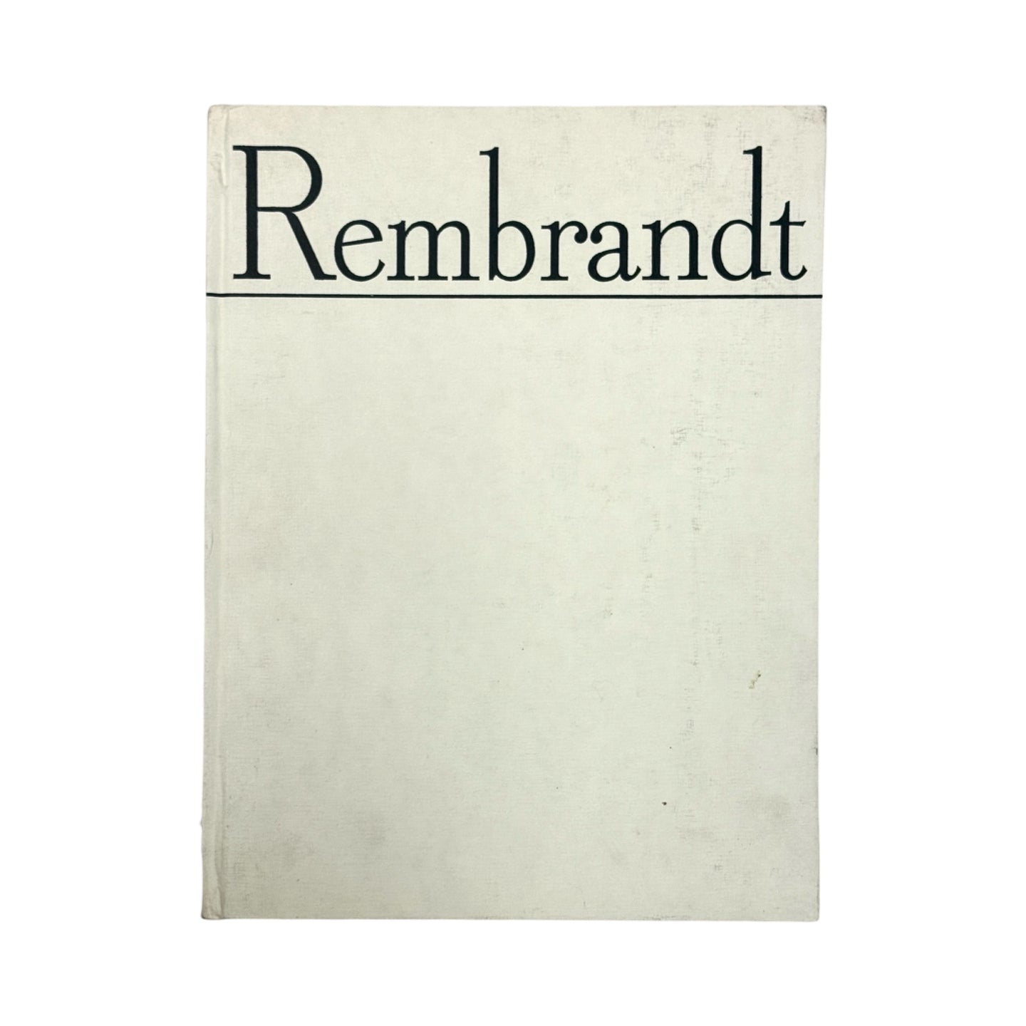 REMBRANDT ART BOOK