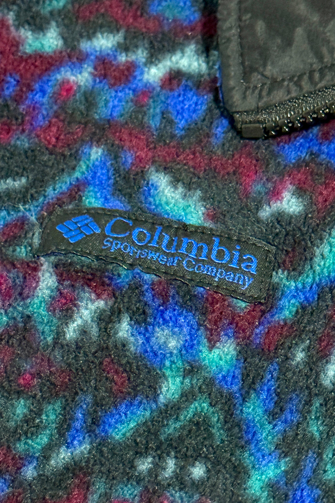 1990’S COLUMBIA SHERPA FLEECE REVERSIBLE HIKING VEST JACKET LARGE