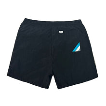 Load image into Gallery viewer, 1980’S CHRISTIAN DIOR LOGO STRIPE SWIM TRUNKS SHORTS MEDIUM
