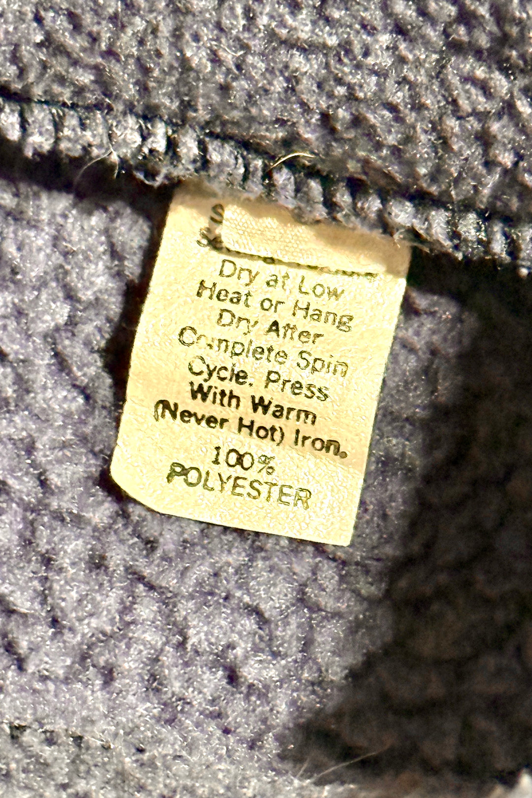 1980’S J2 COLORADO MADE IN USA CROPPED SHERPA FLEECE PULLOVER SWEATER MEDIUM