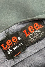 Load image into Gallery viewer, 1970’S LEE CHETOPA MADE IN USA TWILL WORKWEAR CHINO PANTS 36 X 26
