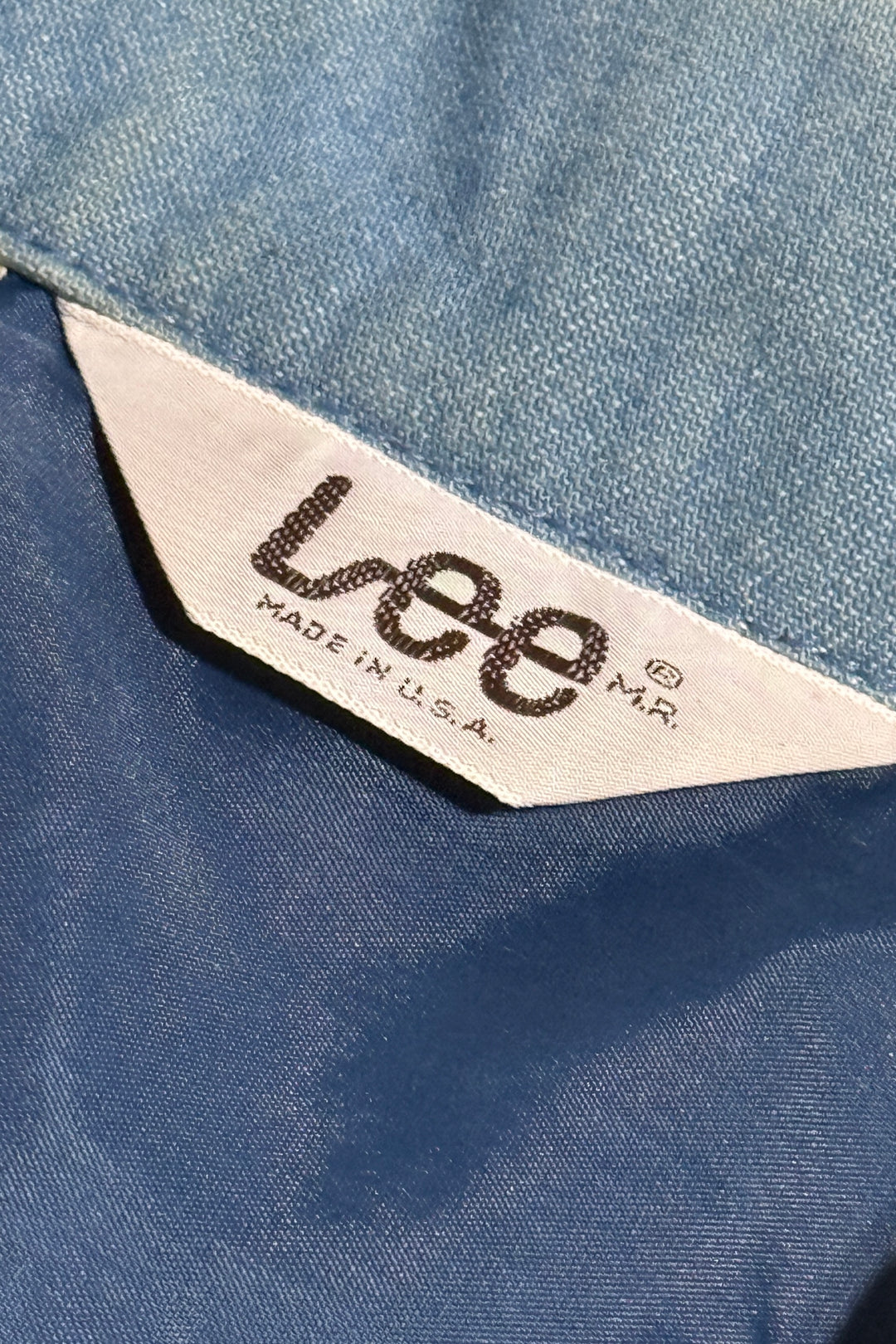 1970’S LEE MADE IN USA CROPPED LIGHT WASH EMBROIDERED WESTERN DENIM JACKET MEDIUM