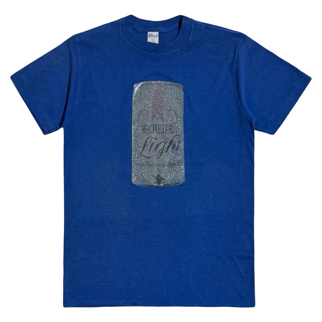 1970’S MICHELOB LIGHT BEER MADE IN USA SLIM FIT SINGLE STITCH S/S T-SHIRT MEDIUM