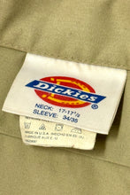 Load image into Gallery viewer, 1990’S DICKIES MADE IN USA KHAKI L/S B.D. WORK SHIRT X-LARGE
