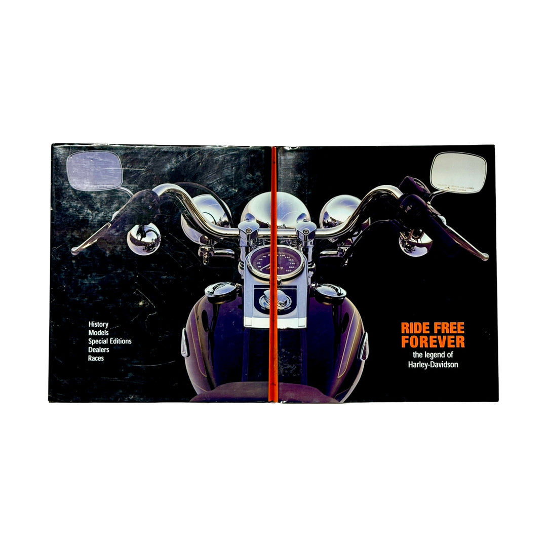 RIDE FREE FOREVER: THE HISTORY OF HARLEY-DAVIDSON 2 VOLUMN BOOK SET