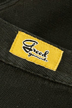 Load image into Gallery viewer, 1990’S GREED GARMENTS INC MADE IN USA BLACK WOVEN BAGGY JEANS 34 X 30
