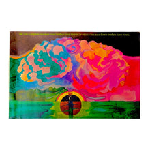 Cargar imagen en el visor de la galería, 1970’S ARGUS PSYCHEDELIC ROSES PRINTED IN USA POSTER
