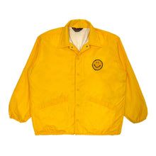 Cargar imagen en el visor de la galería, 1960’S SMILEY MADE IN USA YELLOW COACHES JACKET X-LARGE
