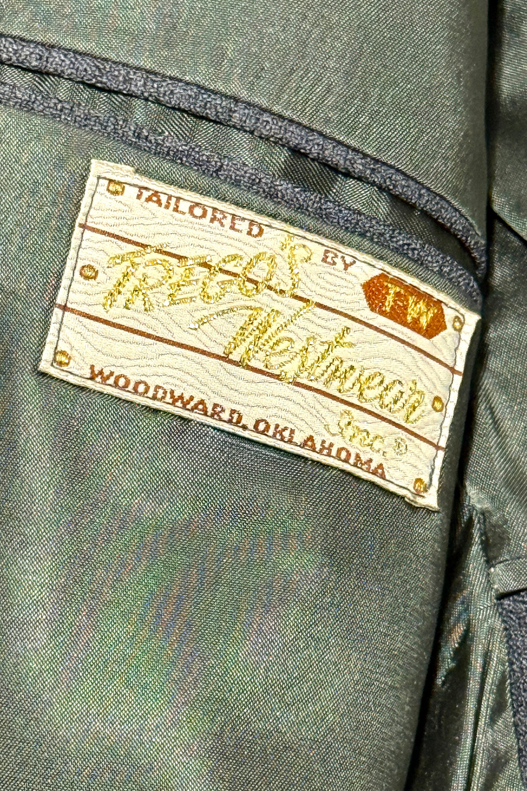 1970’S TREGO’S WESTERN WEAR MADE IN USA EMBROIDERED WESTERN SUIT JACKET BLAZER 40R