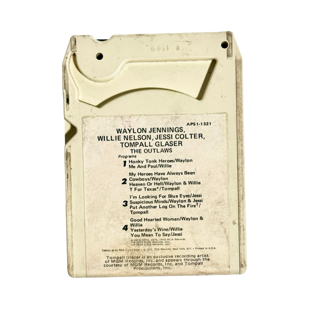 WANTED! THE OUTLAWS 8 TRACK TAPE