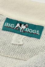Cargar imagen en el visor de la galería, 1990’S BIG DOGS MADE IN USA KNIT S/S B.D. POLO SHIRT MEDIUM
