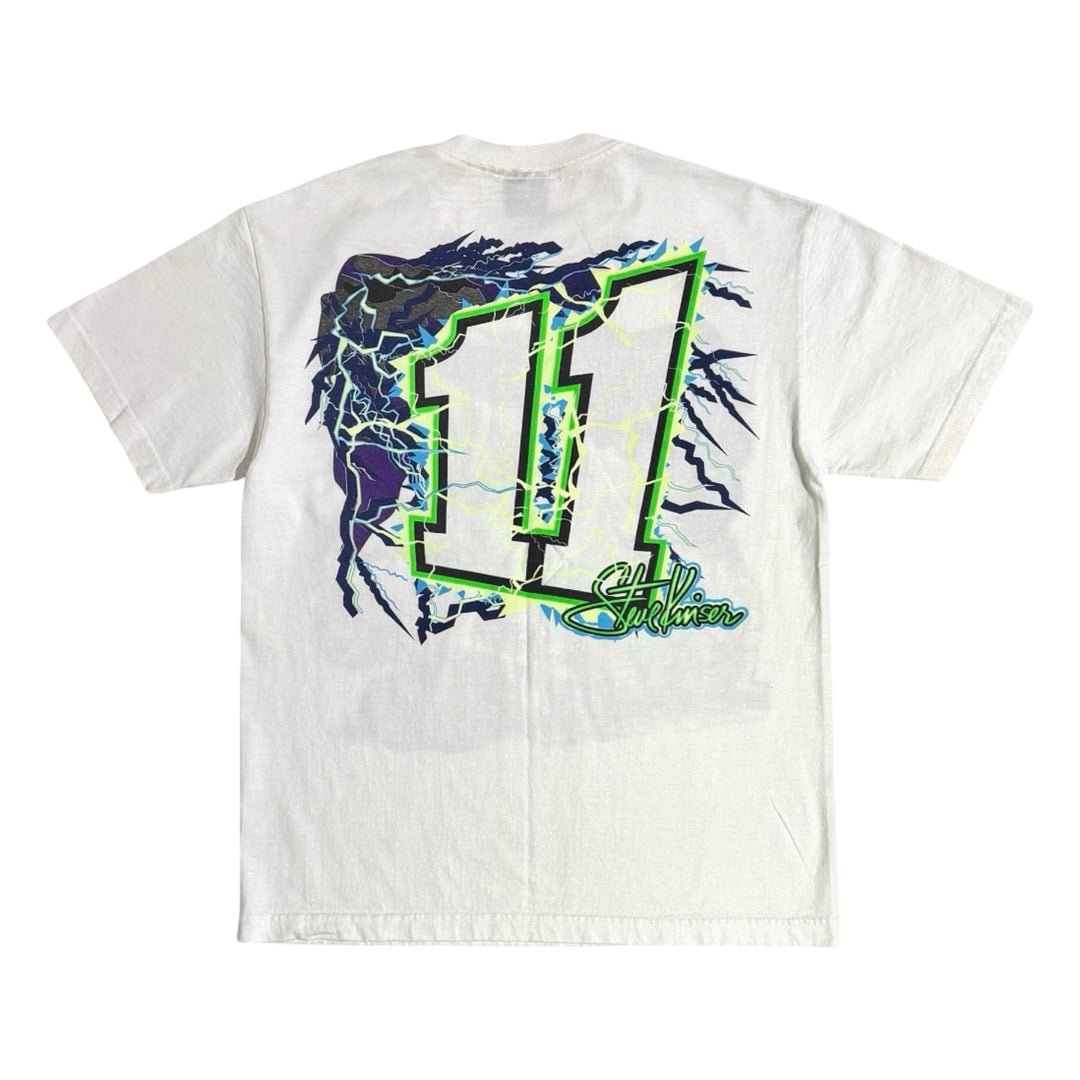1990’S STEVE KINSER 11 SPRINT CAR RACING MADE IN USA S/S T-SHIRT LARGE