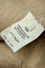 Load image into Gallery viewer, 1970’S DIG MADE IN ITALY FLAX LINEN SAFARI JACKET MEDIUM
