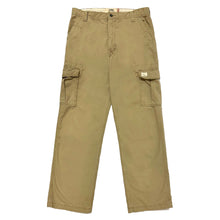 Load image into Gallery viewer, 1990’S LEVI’S WORKWEAR KHAKI BAGGY CARGO PANTS 38 X 36
