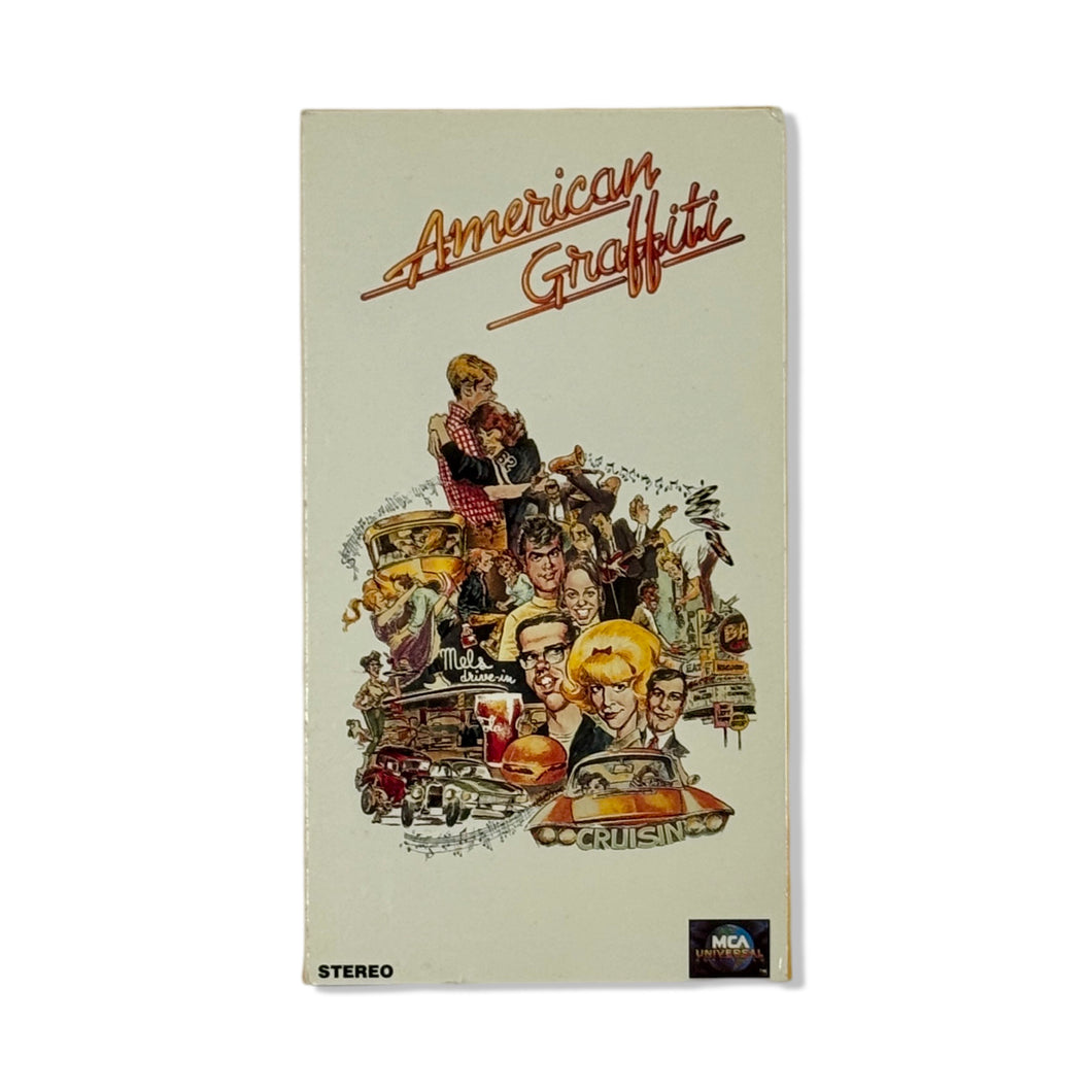 AMERICAN GRAFFITI VHS TAPE