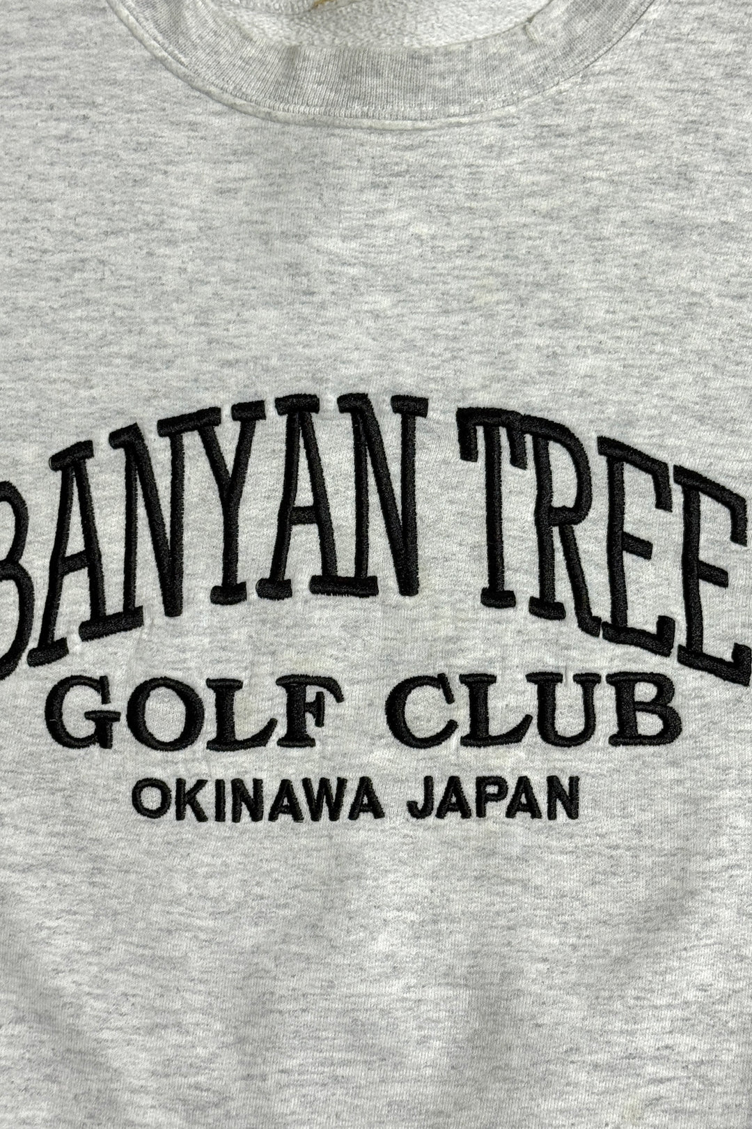 1980’S BANYAN GOLD CLUB JAPAN MADE IN JAPAN BRUSHED FLEECE CREWNECK SWEATER XXL