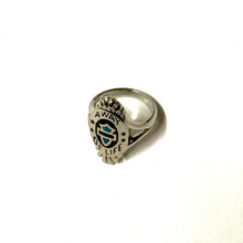 Cargar imagen en el visor de la galería, 1980’S HARLEY DAVIDSON TURQUOSIE SILVERTONE RING
