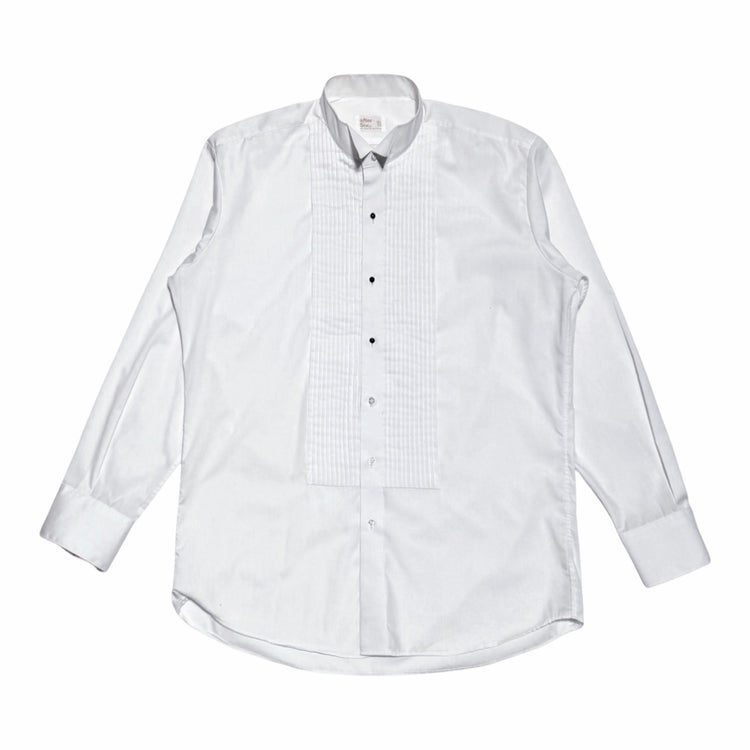 After Six wing collar pleated bib tuxedo shirt