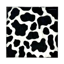 Load image into Gallery viewer, 1990’S SAVAGE COW PRINT MADE IN USA BANDANA

