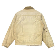 Cargar imagen en el visor de la galería, 1970’S OSH KOSH MADE IN USA TRASHED CROPPED DUCK CANVAS WORKWEAR JACKET LARGE
