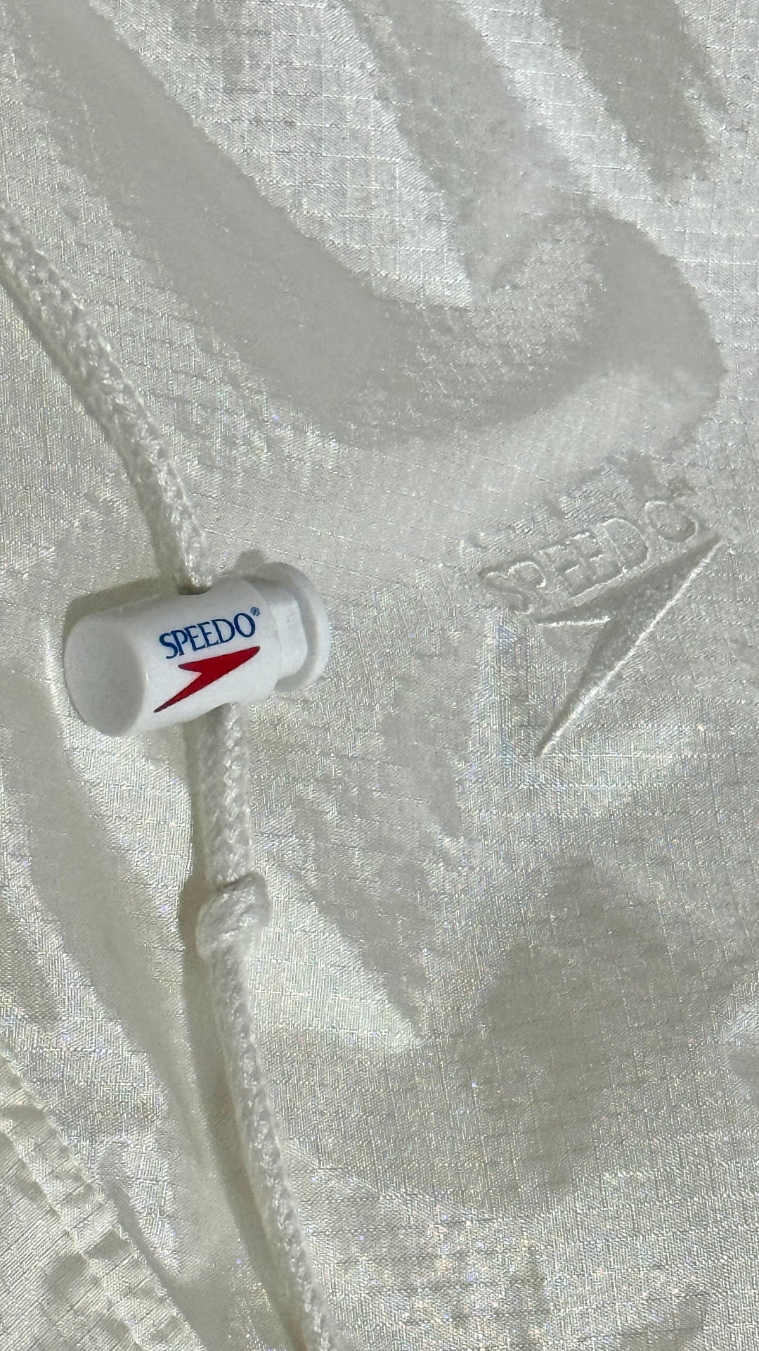 1990’S SPEEDO RIP-STOP PACKABLE TECH HOODED PARKA JACKET X-LARGE