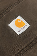 Load image into Gallery viewer, 1990’S CARHARTT BROWN CANVAS CARPENTER WORKWEAR PANTS 36 X 30
