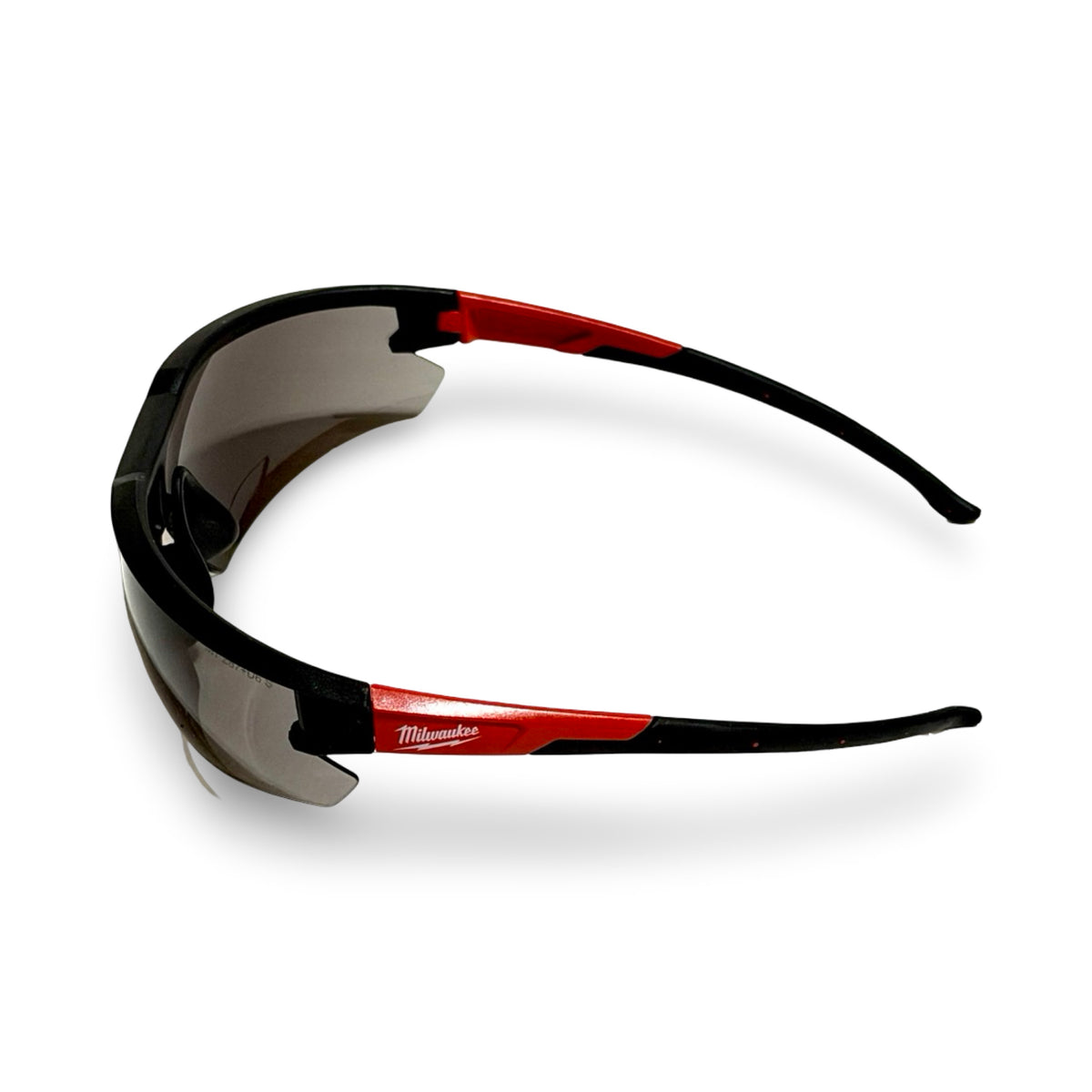 2000'S MILWAUKEE RED & BLACK Z87 SAFETY SHIELD SUNGLASSES