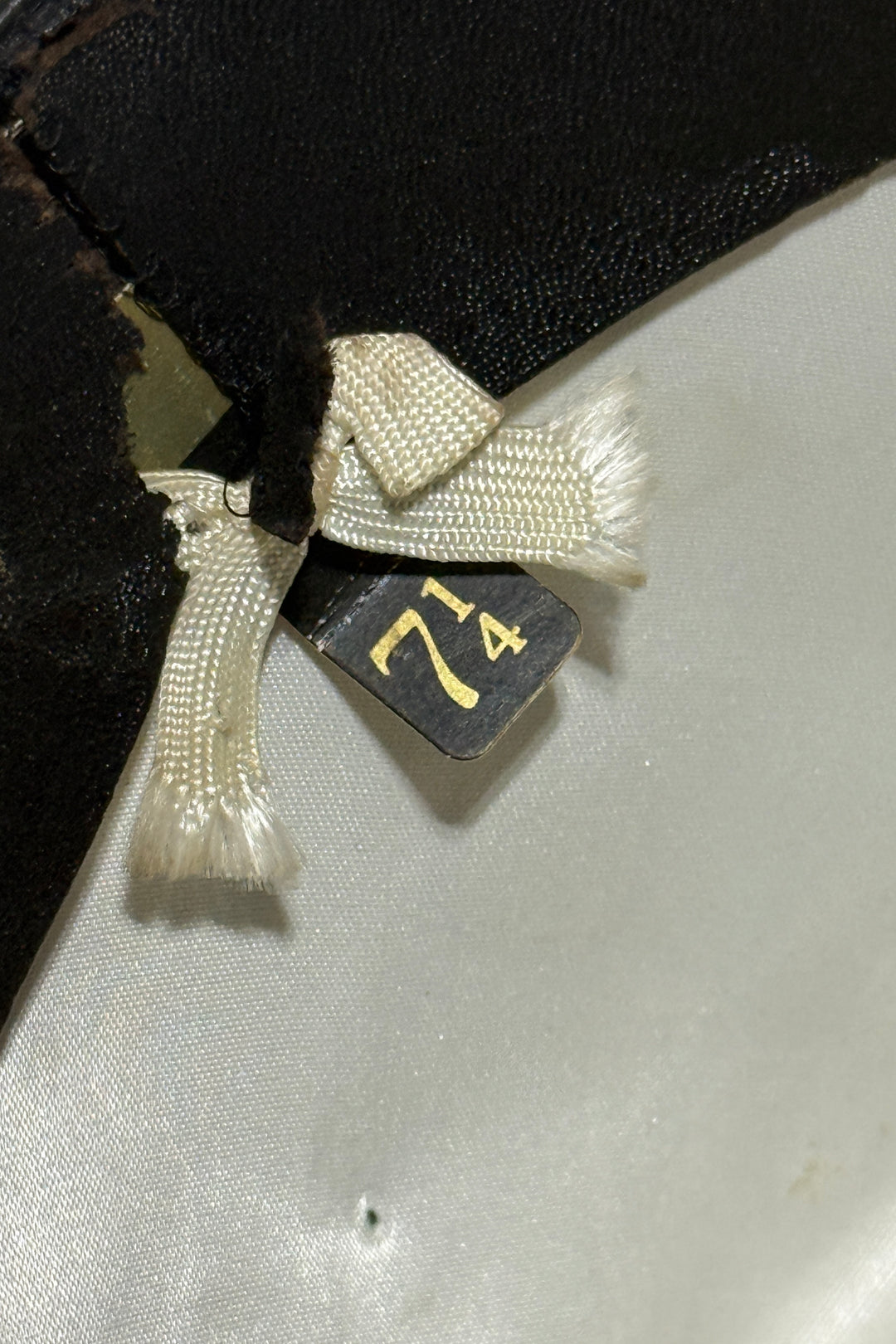 1970’S STETSON MADE IN USA BEAVER FUR WOOL FELT KNIT BAND BROWN COWBOY HAT 7 1/4