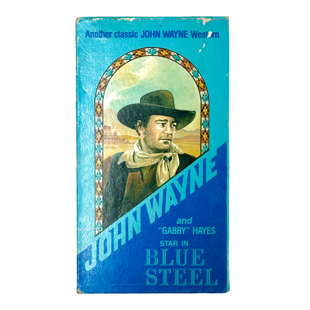 BLUE STEEL VHS TAPE