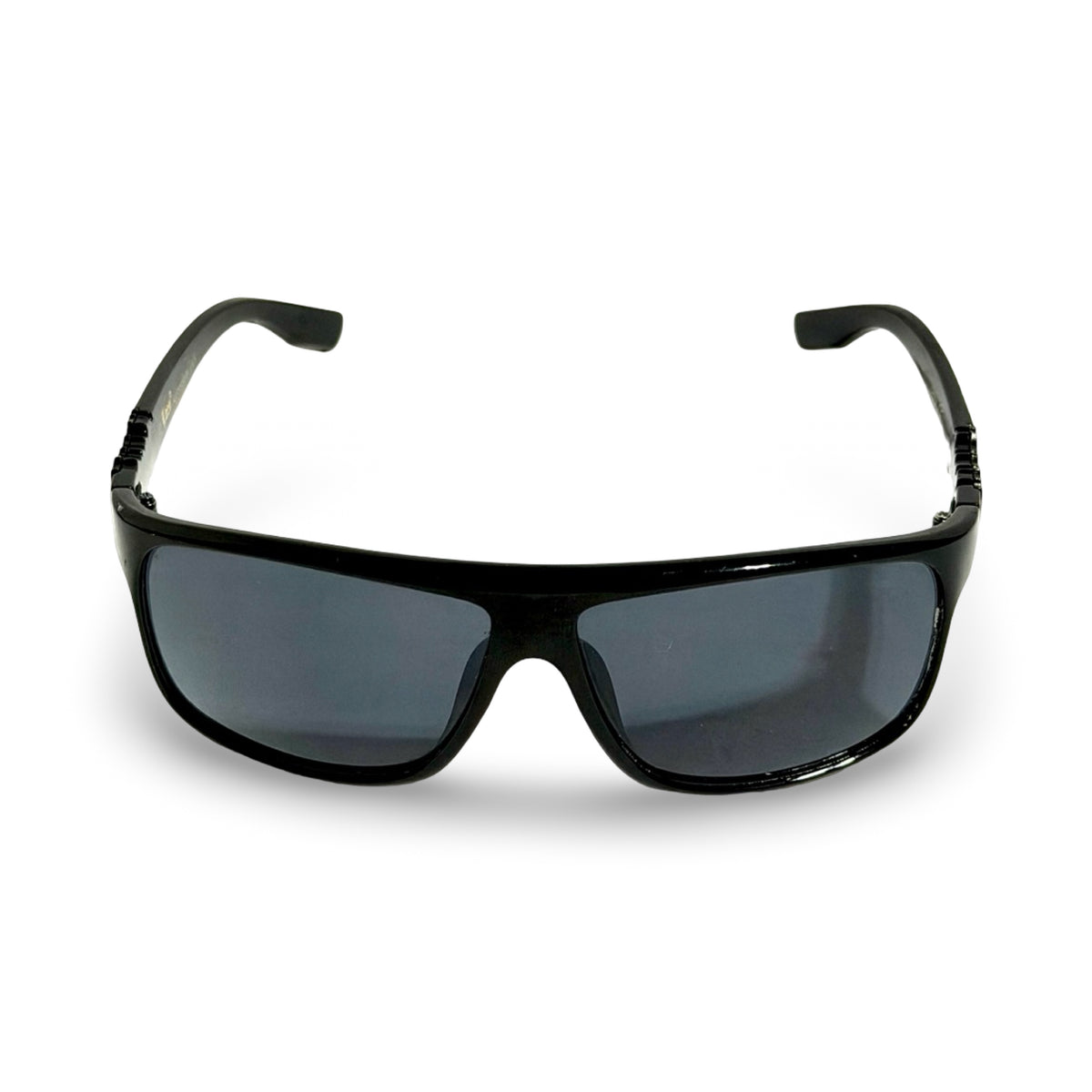 2000'S BLACK SHIELD WRAPAROUND SUNGLASSES