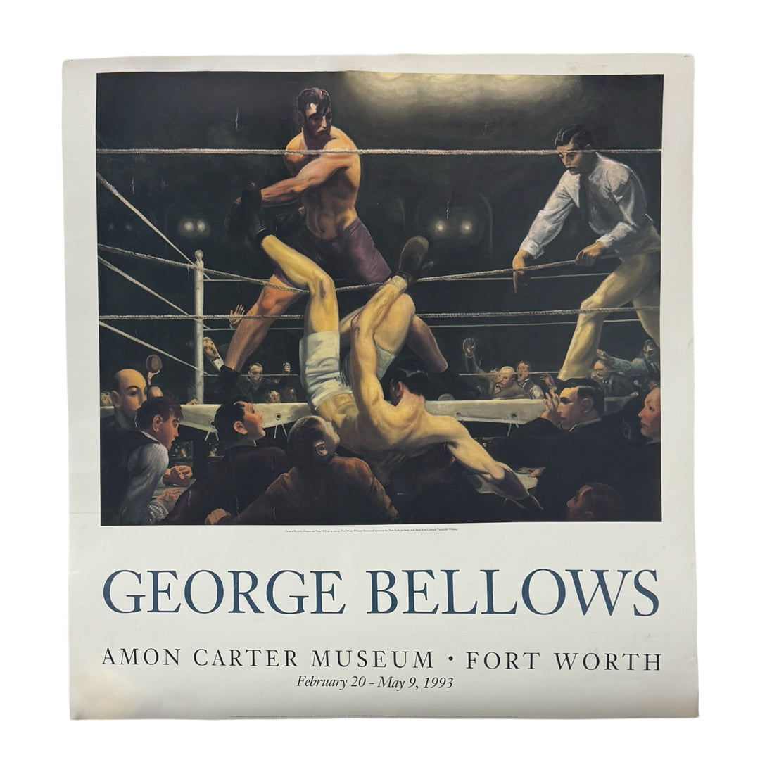 1990’S GEORGE BELLOWS AMON CARTER MUSEUM POSTER