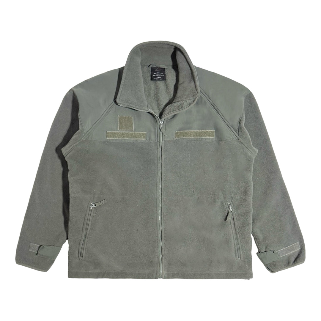 2000’S ROTHCO ARMY ISSUE SHERPA FLEECE ZIP JACKET LARGE