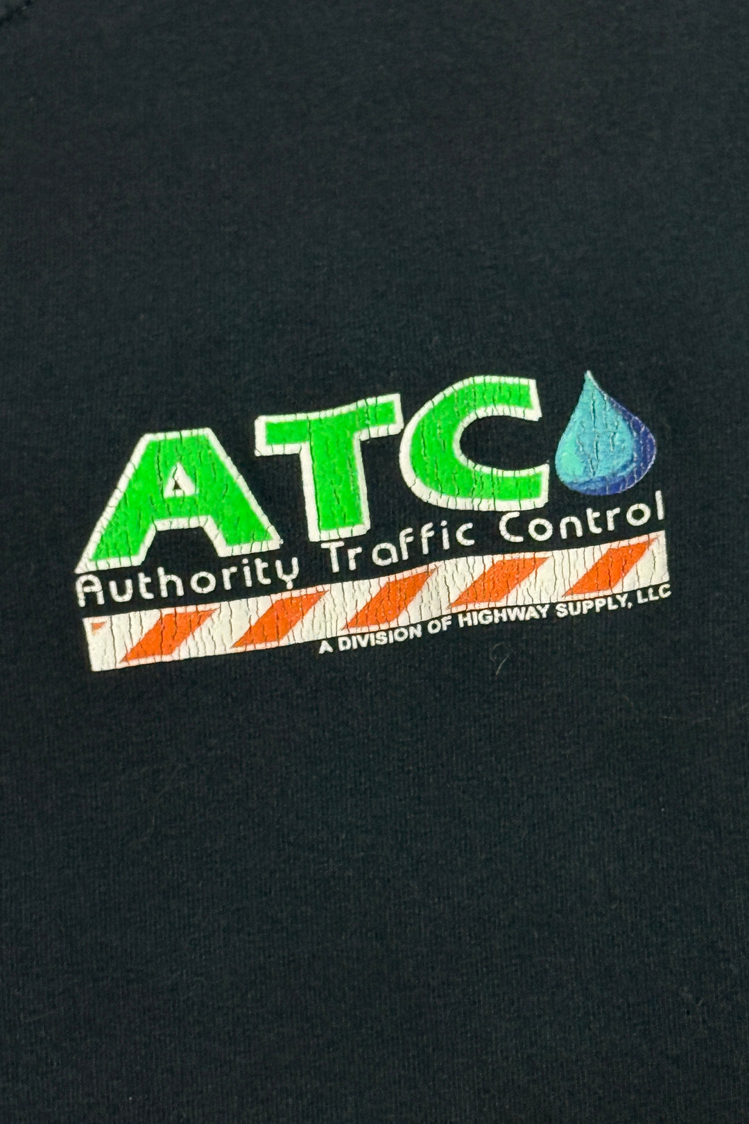 1990’S ATC MADE IN USA THRASHED & FADED WORKWEAR L/S T-SHIRT X-LARGE