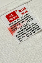 Cargar imagen en el visor de la galería, 1990’S HANES MADE IN USA COTTON RIBBED KNIT TANK TOP UNDERSHIRT X-LARGE
