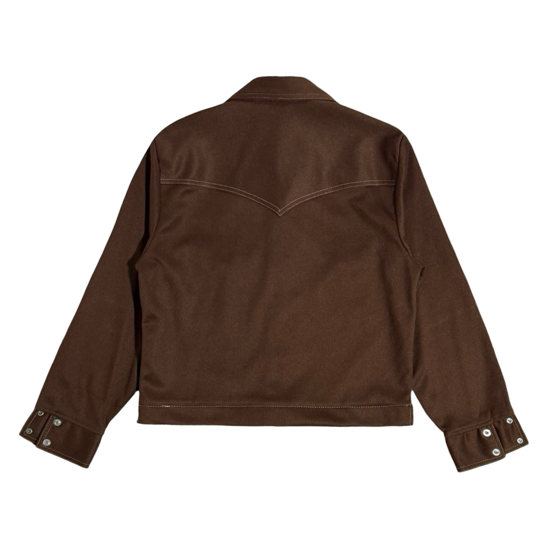 1970’S STYLE MADE IN USA CROPPED WESTERN PEARL SNAP JACKET MEDIUM