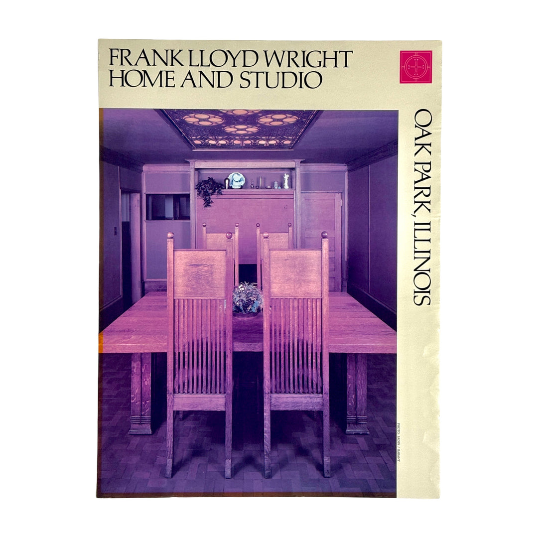 1990’S FRANK LLOYD WRIGHT HOME & STUDIO POSTER