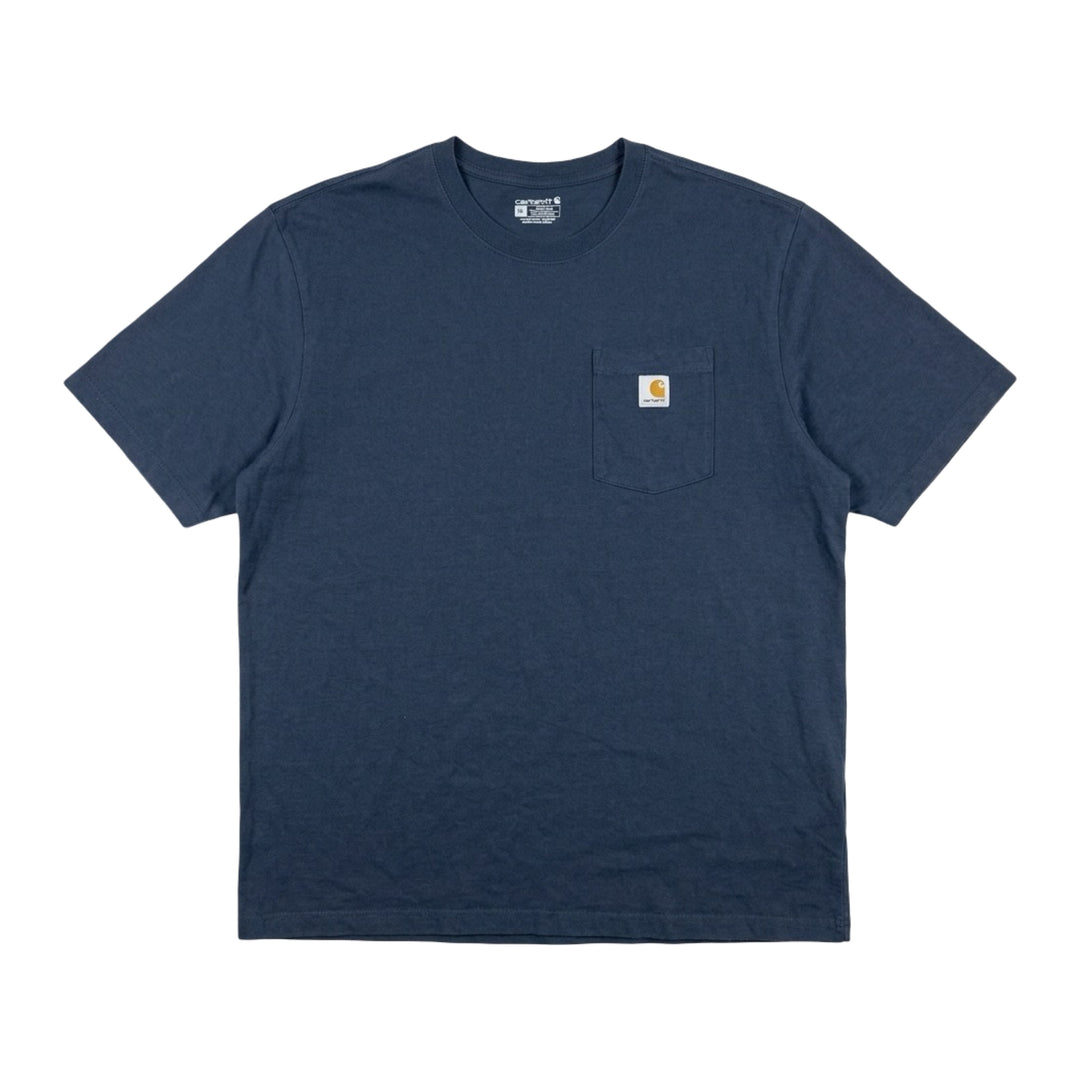 2000’S CARHARTT FADED BLUE POCKET S/S T-SHIRT X-LARGE